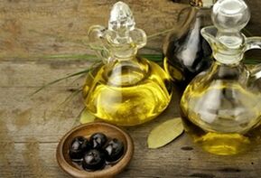 Aceite de oliva para masaxe con aceite de mama