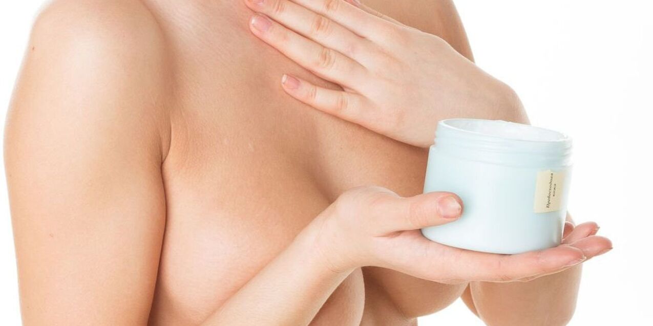 Peito unha crema